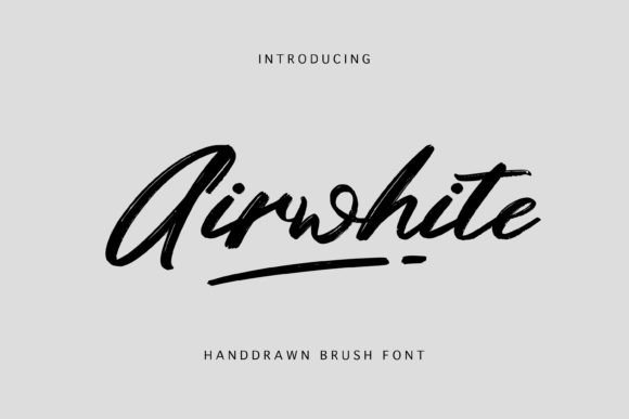 Airwhite: The Elegant Script Font for Creative Projects