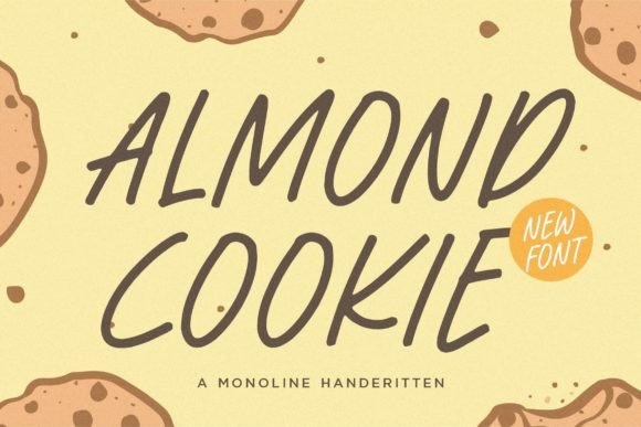 Almond Cookie Font – A Handwritten Typeface Worth Trying